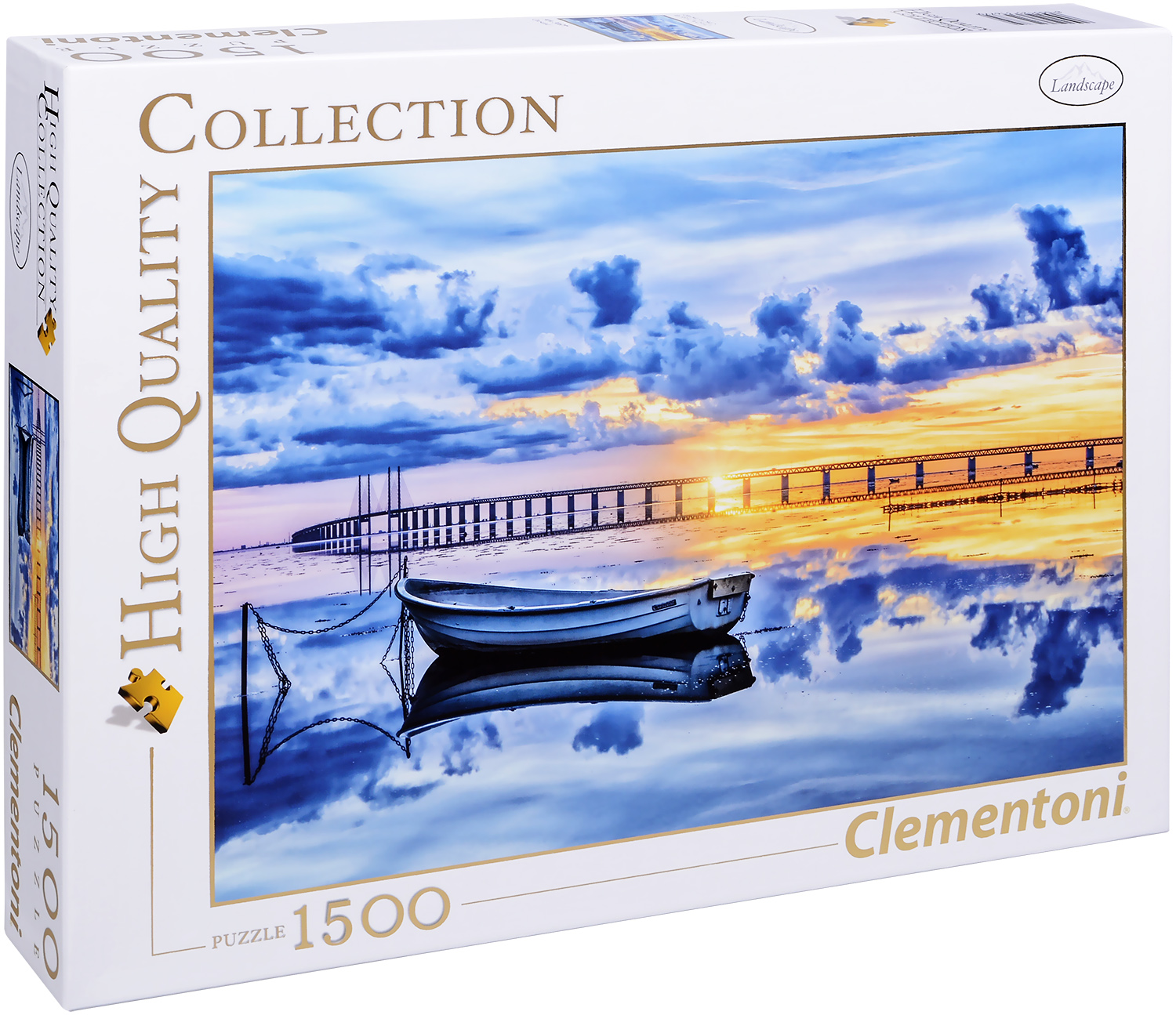 Пъзел Clementoni от 1500 части - Йоресундския мост