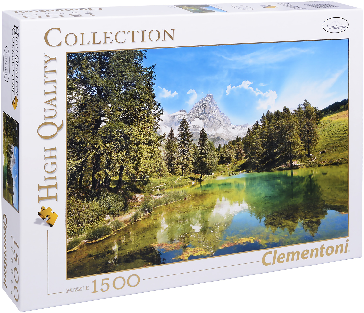 Пъзел Clementoni от 1500 части - Езеро