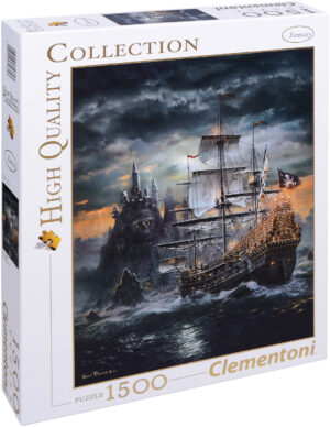 Пъзел Clementoni от 1500 части - Пиратският кораб