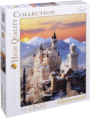 Пъзел Clementoni от 1500 части - Замъкът Нойшванщайн