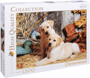Пъзел Clementoni от 1500 части - Ловни кучета