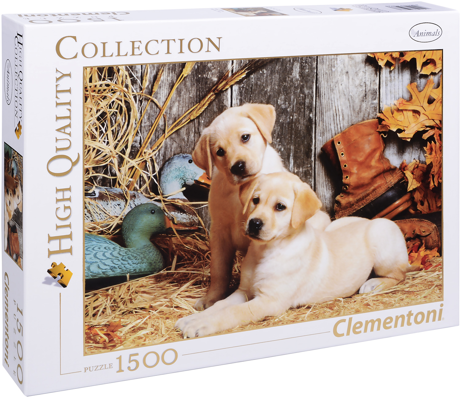 Пъзел Clementoni от 1500 части - Ловни кучета