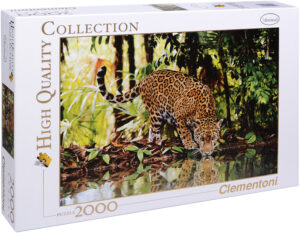 Пъзел Clementoni от 2000 части - Леопард