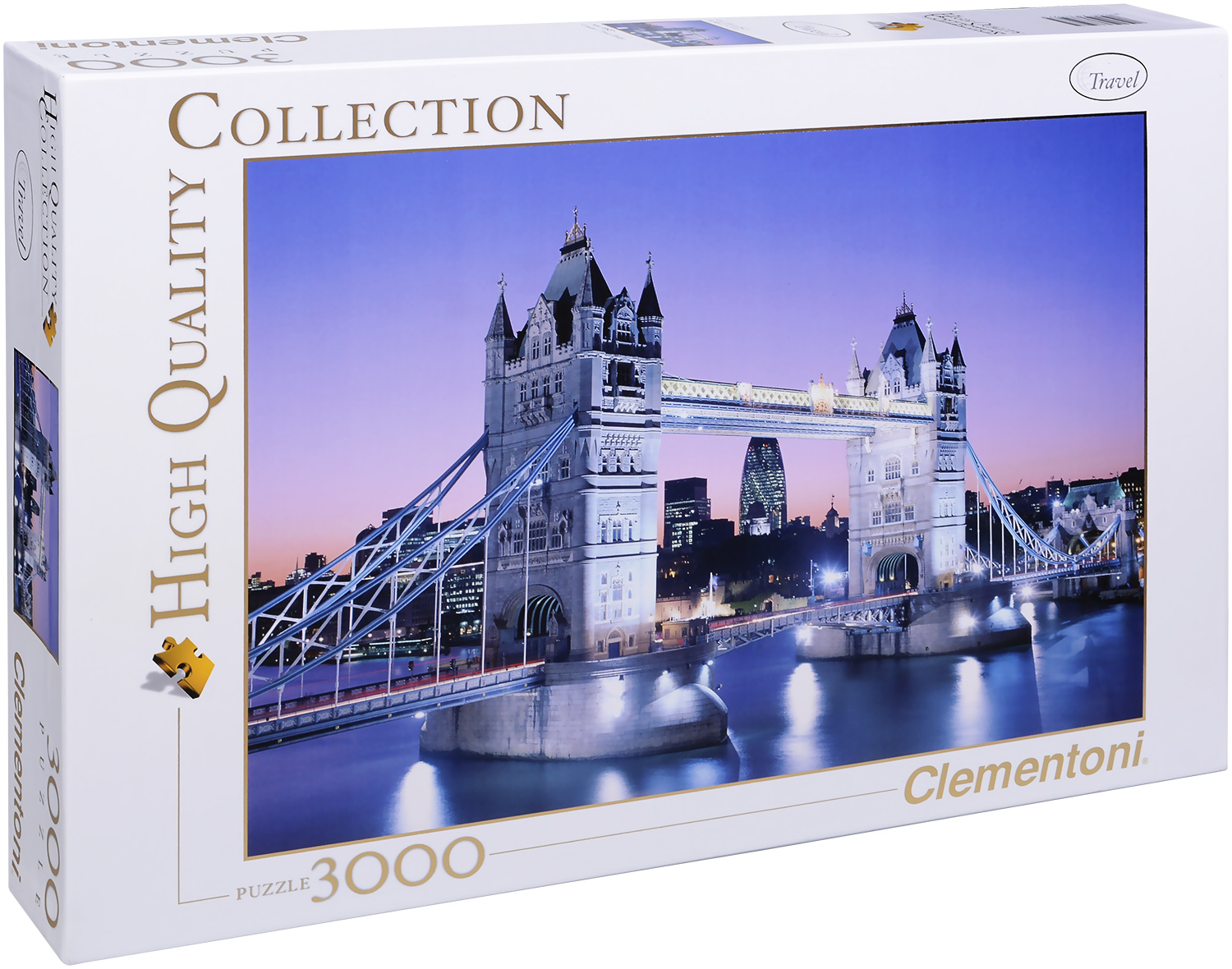 Пъзел Clementoni от 3000 части - Тауър Бридж