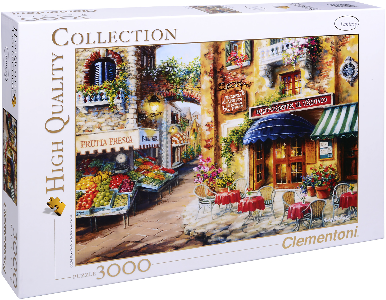 Пъзел Clementoni от 3000 части - Добър аптетит!, Ники Боем