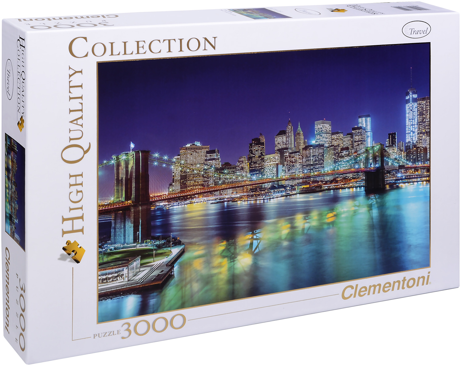 Пъзел Clementoni от 3000 части - Вечер в Ню Йорк