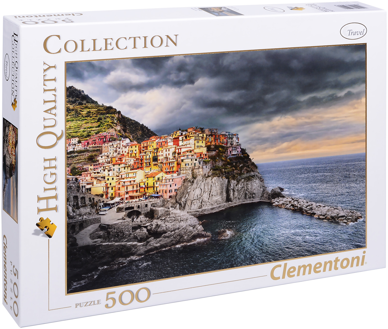 Пъзел Clementoni от 500 части - Манарола, Италия