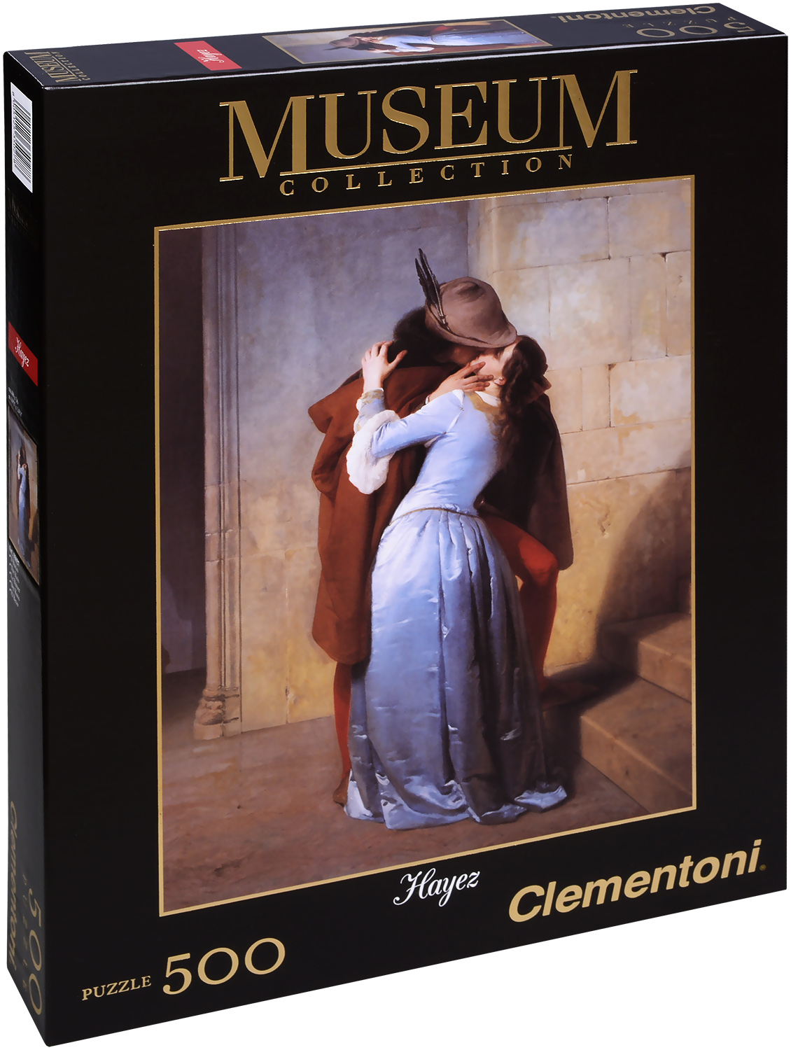 Пъзел Clementoni от 500 части - Целувката, Франческо Айец