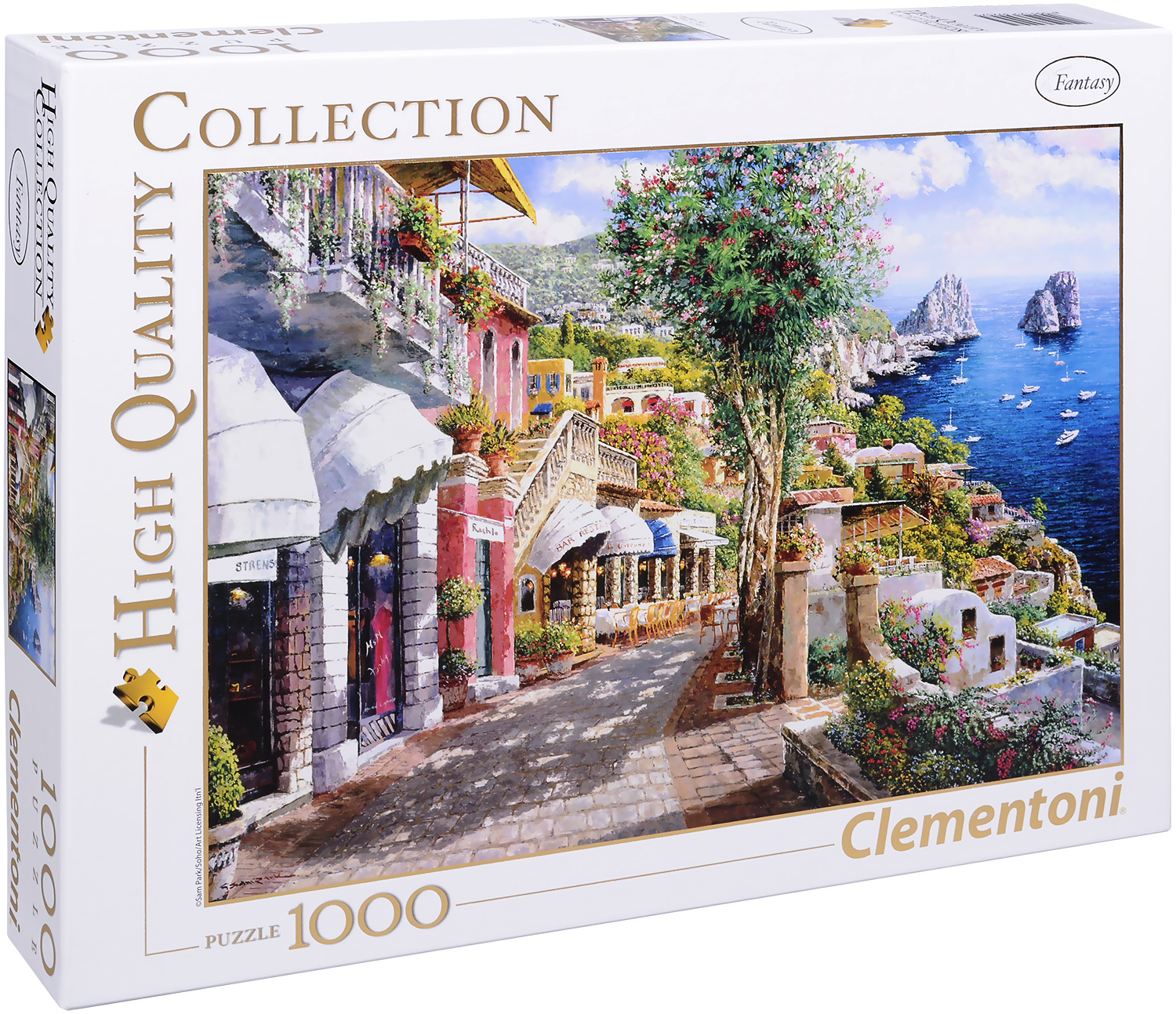 Пъзел Clementoni от 1000 части - Капри, Сам Парк