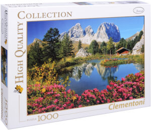 Пъзел Clementoni от 1000 части - Пасо дел Пордои с изглед към Сасо Лунго