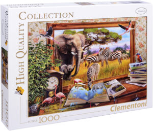 Пъзел Clementoni от 1000 части - Животът в саваната
