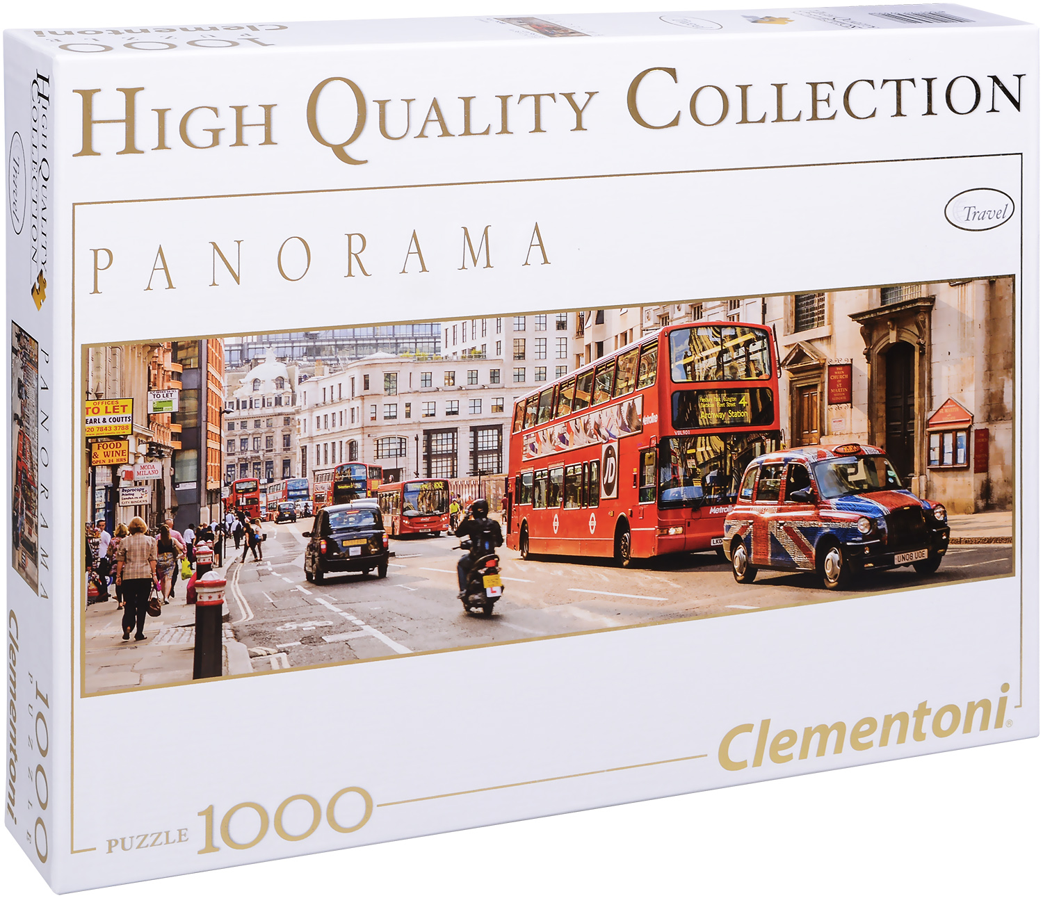 Панорамен пъзел Clementoni от 1000 части - Лондон