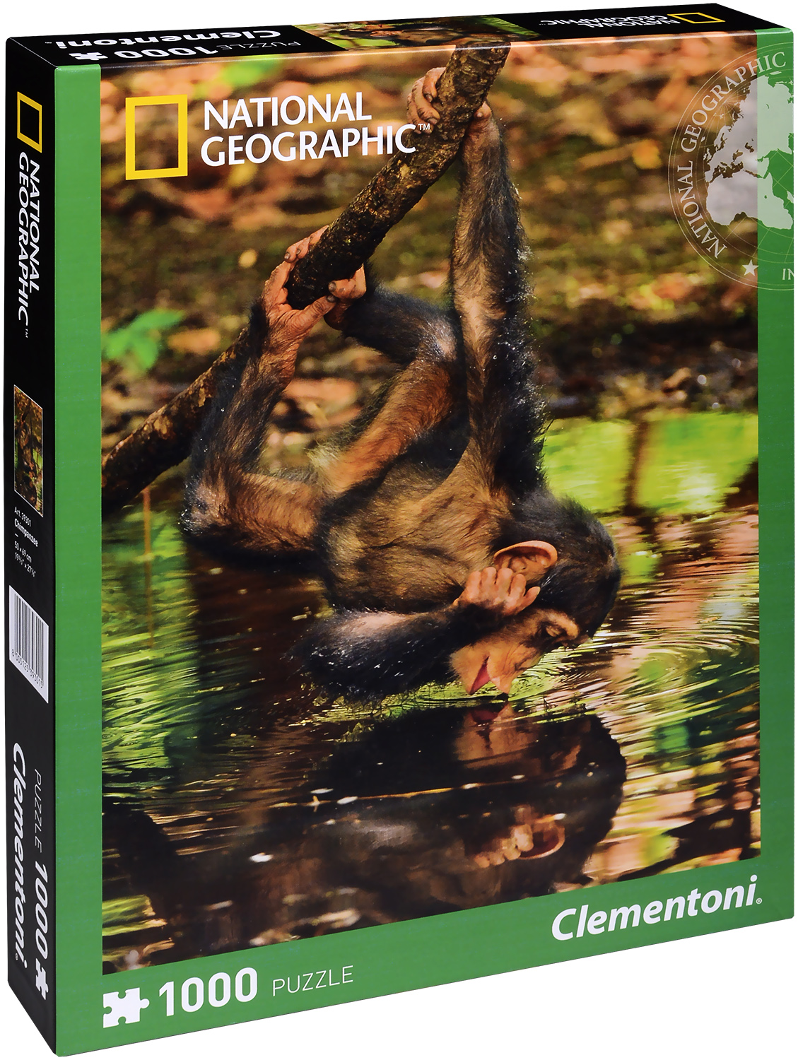 Пъзел Clementoni от 1000 части - Бебе шимпанзе