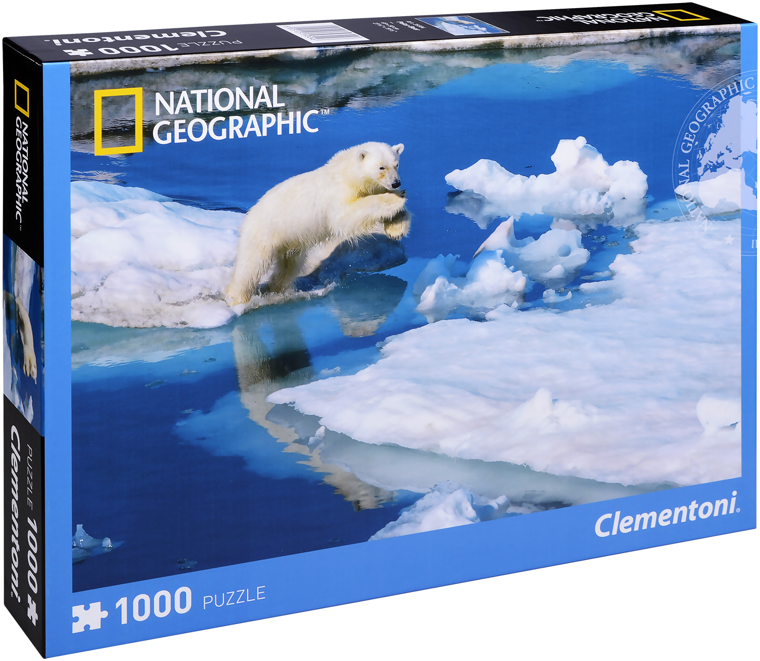 Пъзел Clementoni от 1000 части - Полярна мечка