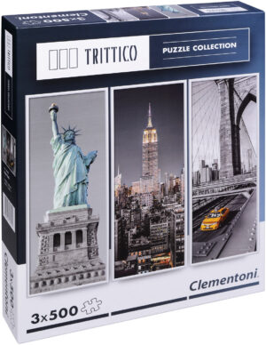 Пъзел Clementoni от 3 x 500 части - Ню Йорк
