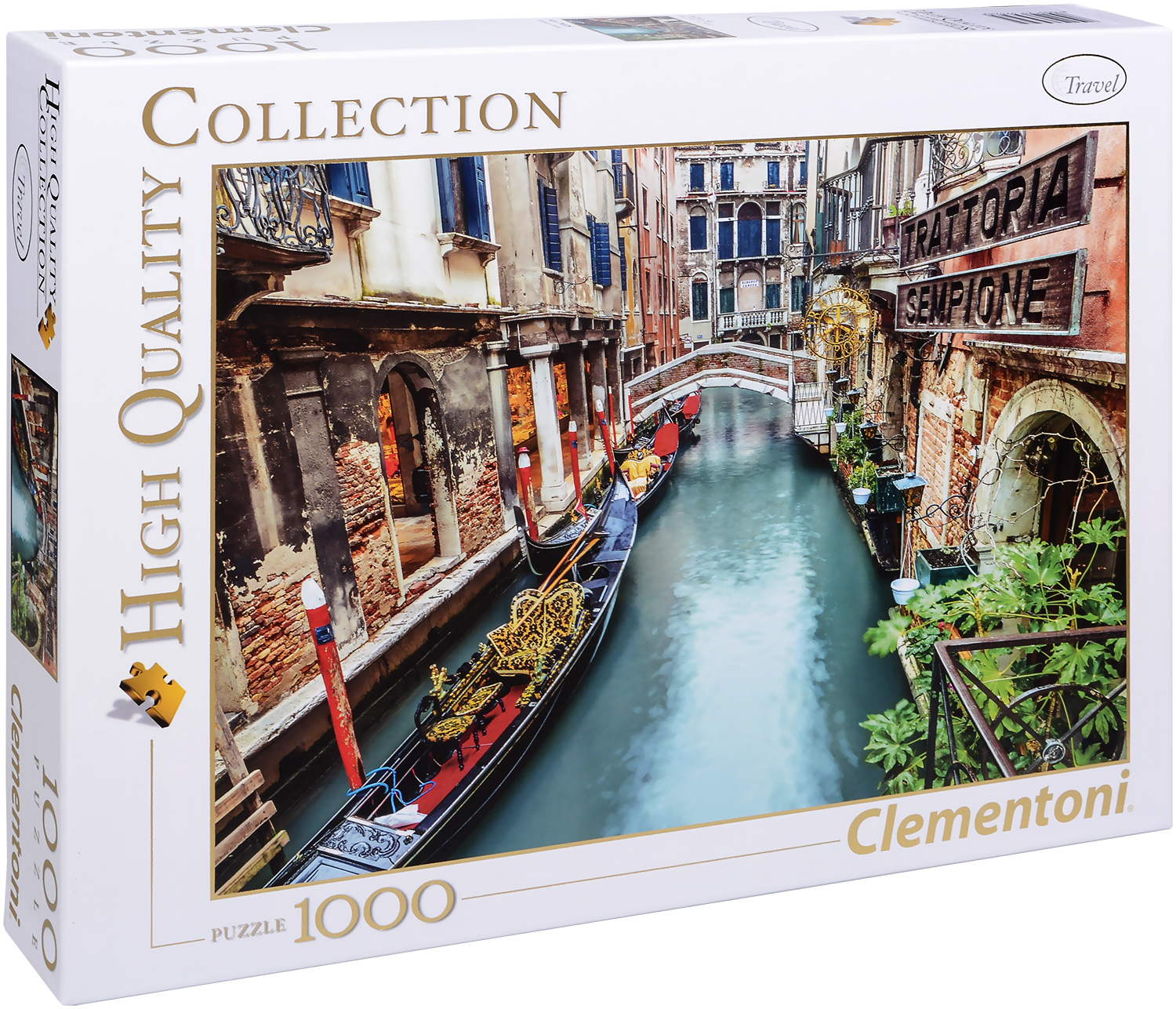 Пъзел Clementoni от 1000 части - Венециански канал