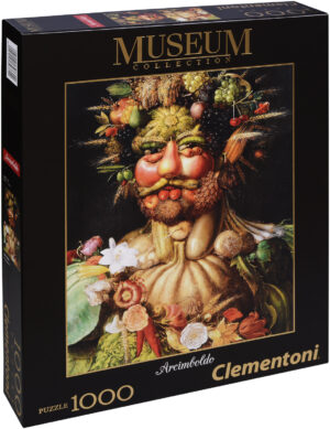 Пъзел Clementoni от 1000 части - Портрет на император Рудолф II в образа на Вертумнус, Джузепе Арчимболдо