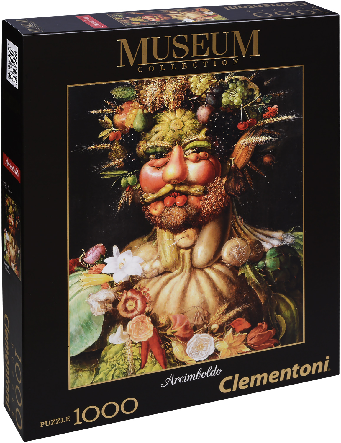 Пъзел Clementoni от 1000 части - Портрет на император Рудолф II в образа на Вертумнус, Джузепе Арчимболдо