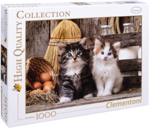 Пъзел Clementoni от 1000 части - Сладки котенца