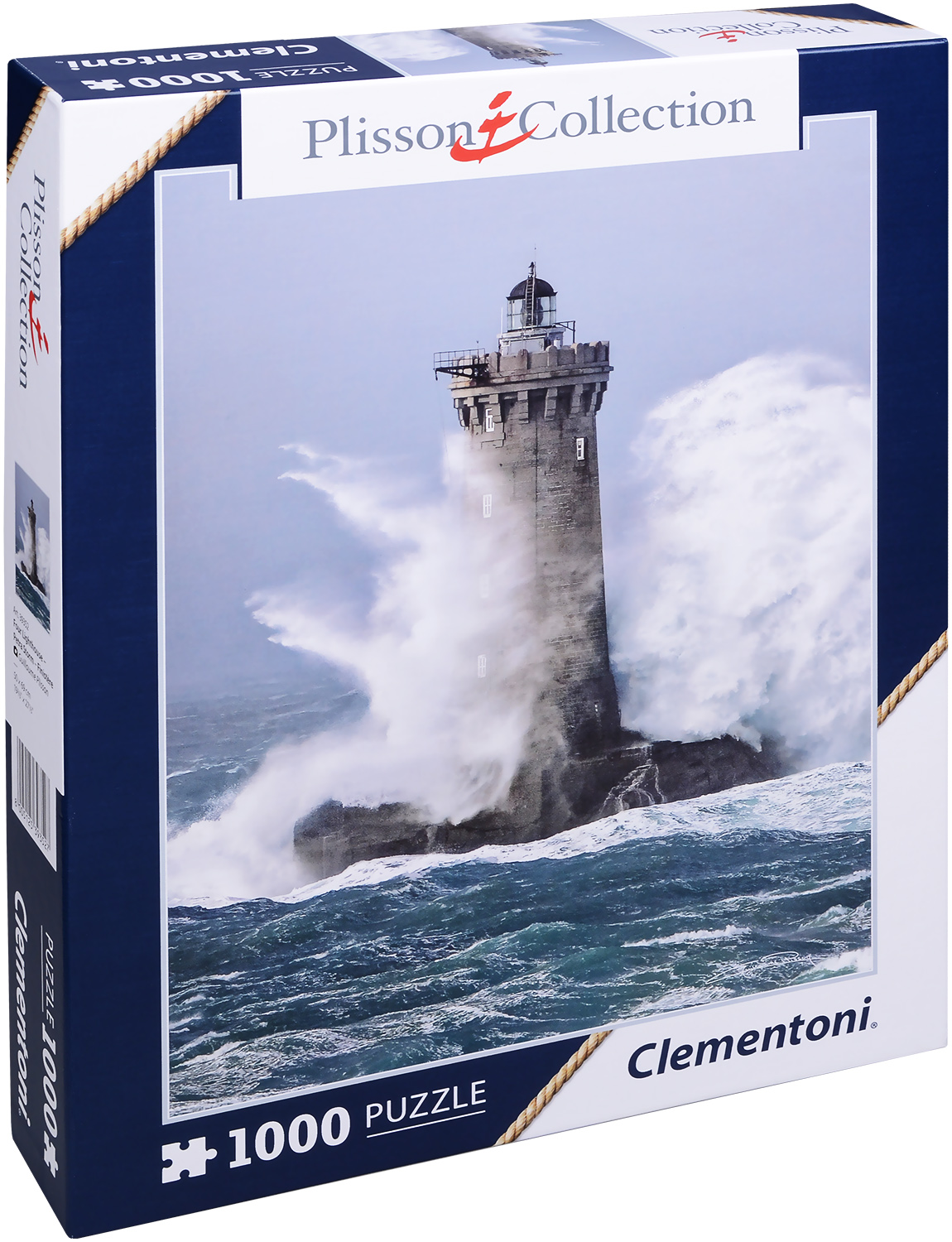 Пъзел Clementoni от 1000 части - Фар, Филип Плисън