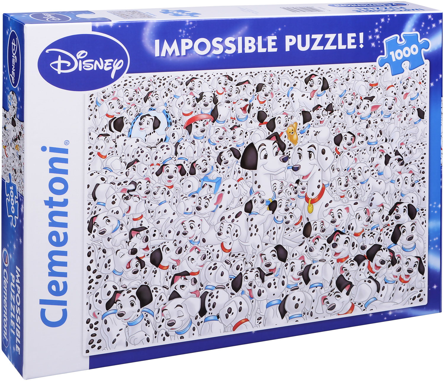 Пъзел Clementoni от 1000 части - 101 далматинци