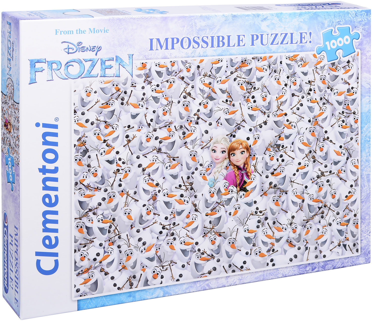 Пъзел Clementoni от 1000 части - Замръзналото кралство