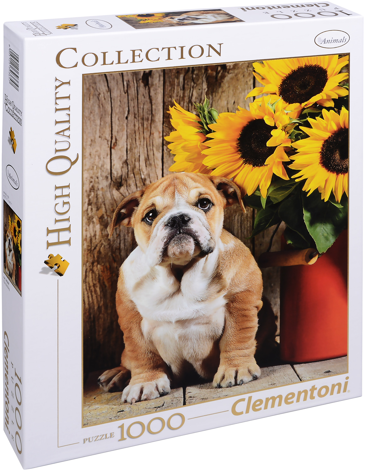 Пъзел Clementoni от 1000 части - Булдогът