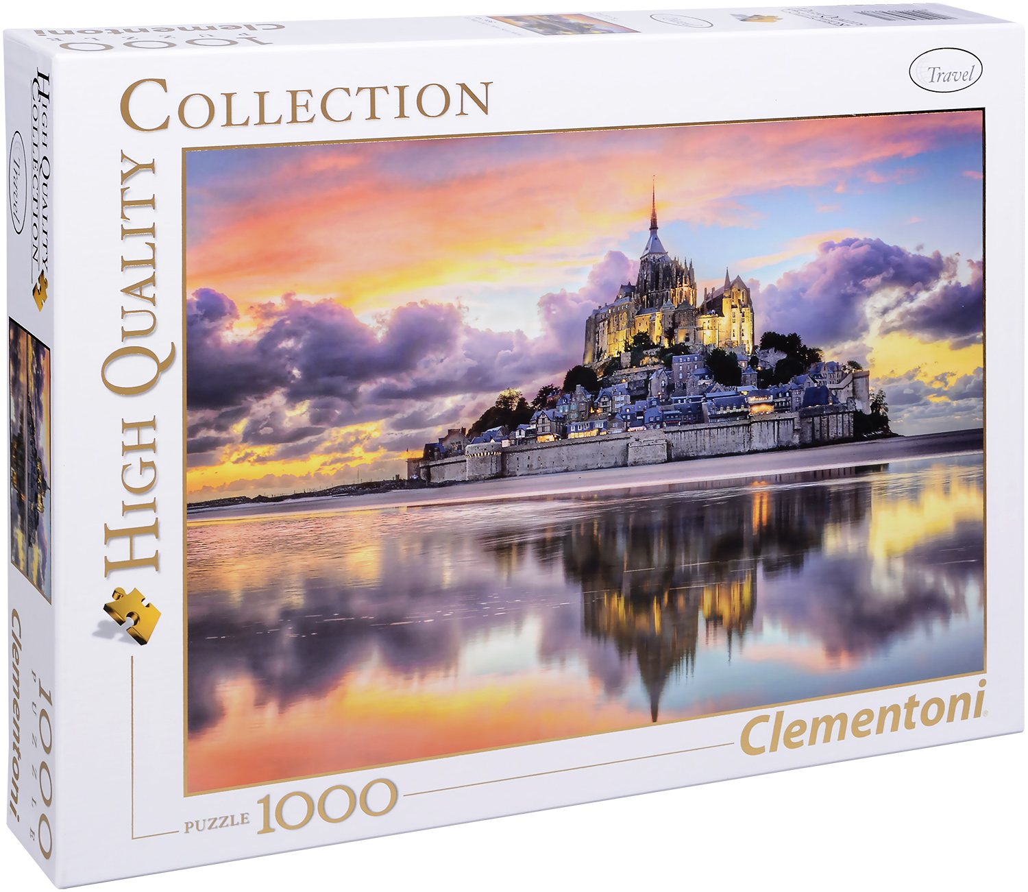 Пъзел Clementoni от 1000 части - Прекрасният Мон Сен Мишел