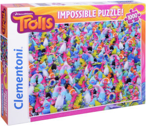 Пъзел Clementoni от 1000 части - Тролчетата