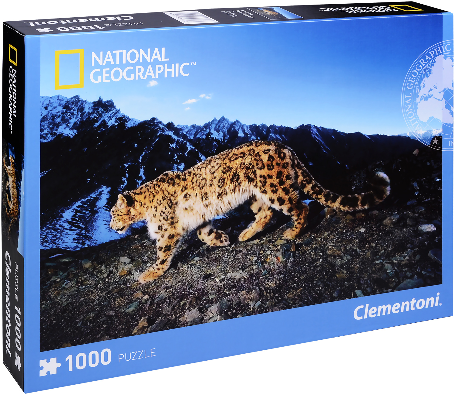 Пъзел Clementoni от 1000 части - Леопард