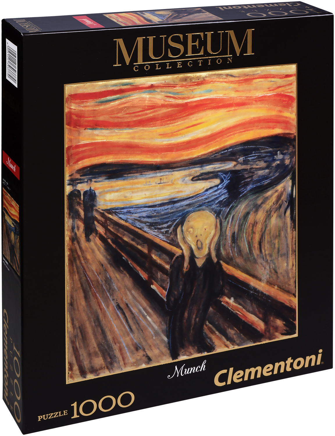 Пъзел Clementoni от 1000 части - Викът, Едвард Мунк