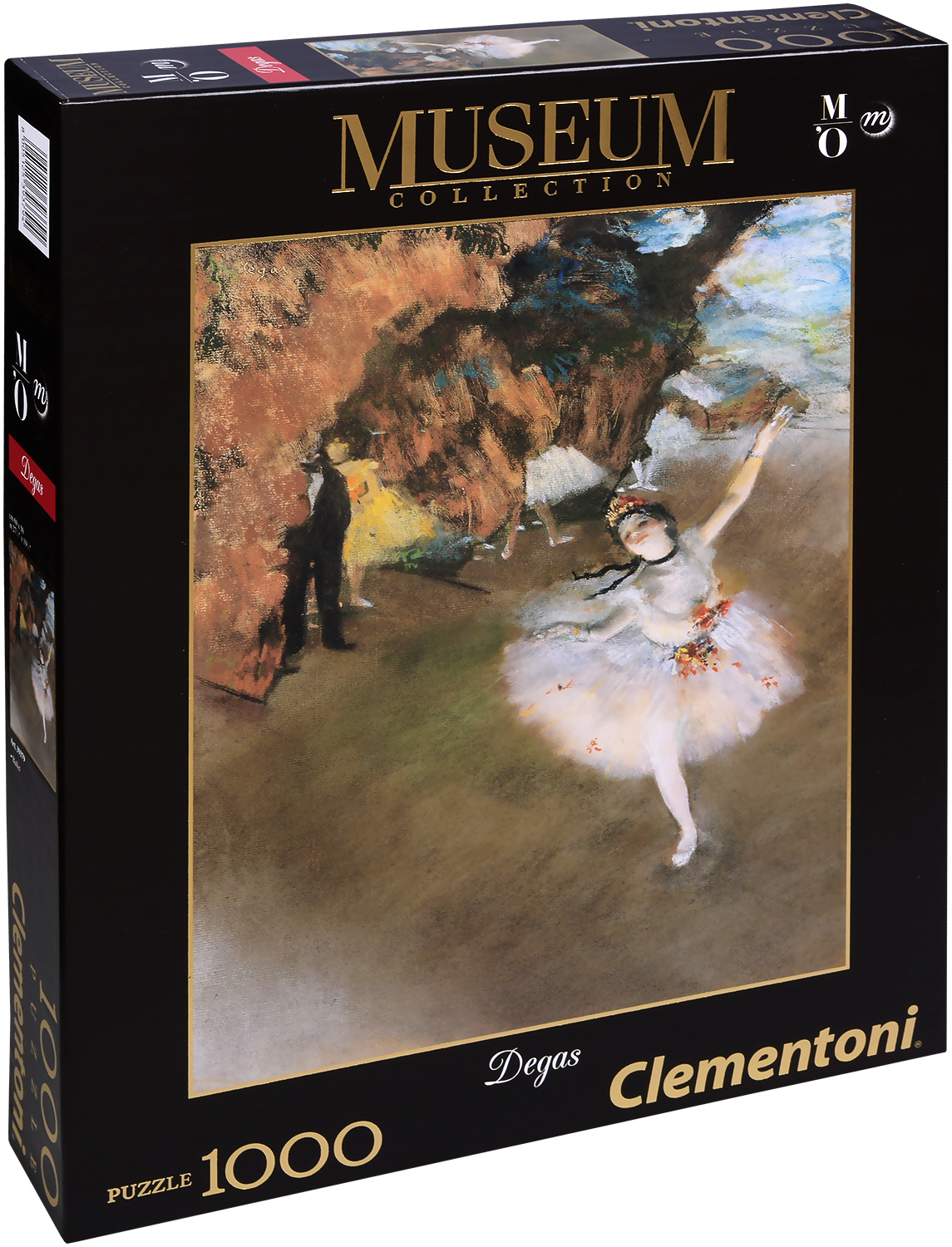 Пъзел Clementoni от 1000 части - Звездата, Едгар Дега