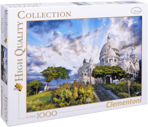 Пъзел Clementoni от 1000 части - Монмартър, Франция