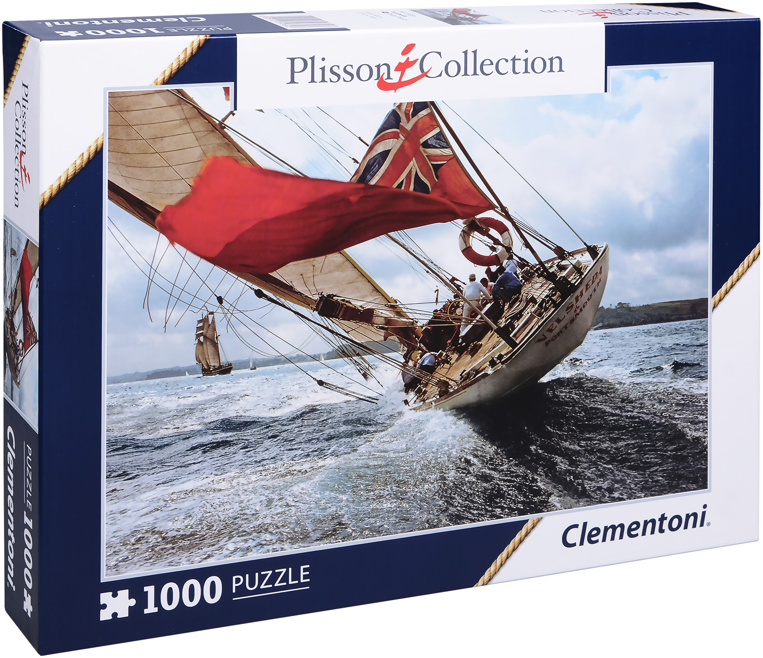 Пъзел Clementoni от 1000 части - Корабът Велшеда, Филип Плисън