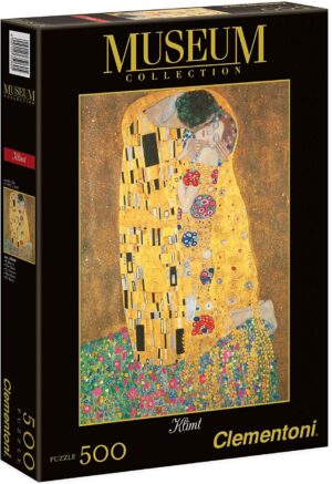 Пъзел Clementoni от 500 части - Целувката, Густав Климт