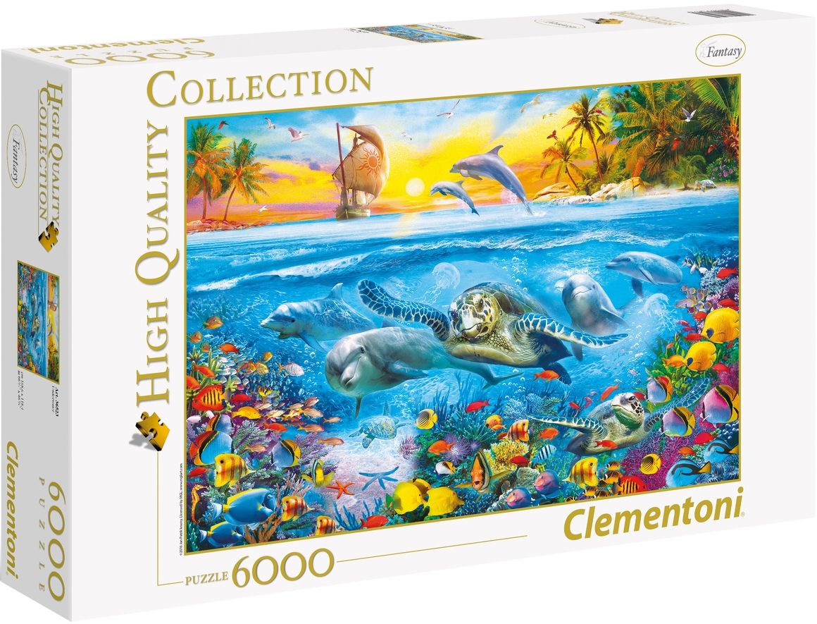 Пъзел Clementoni от 6000 части - Подводен свят