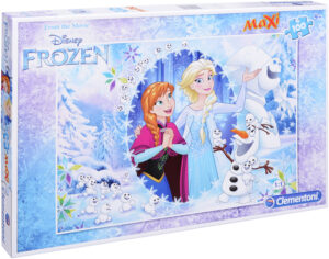 Пъзел Clementoni от 104 макси части - Замръзналото кралство