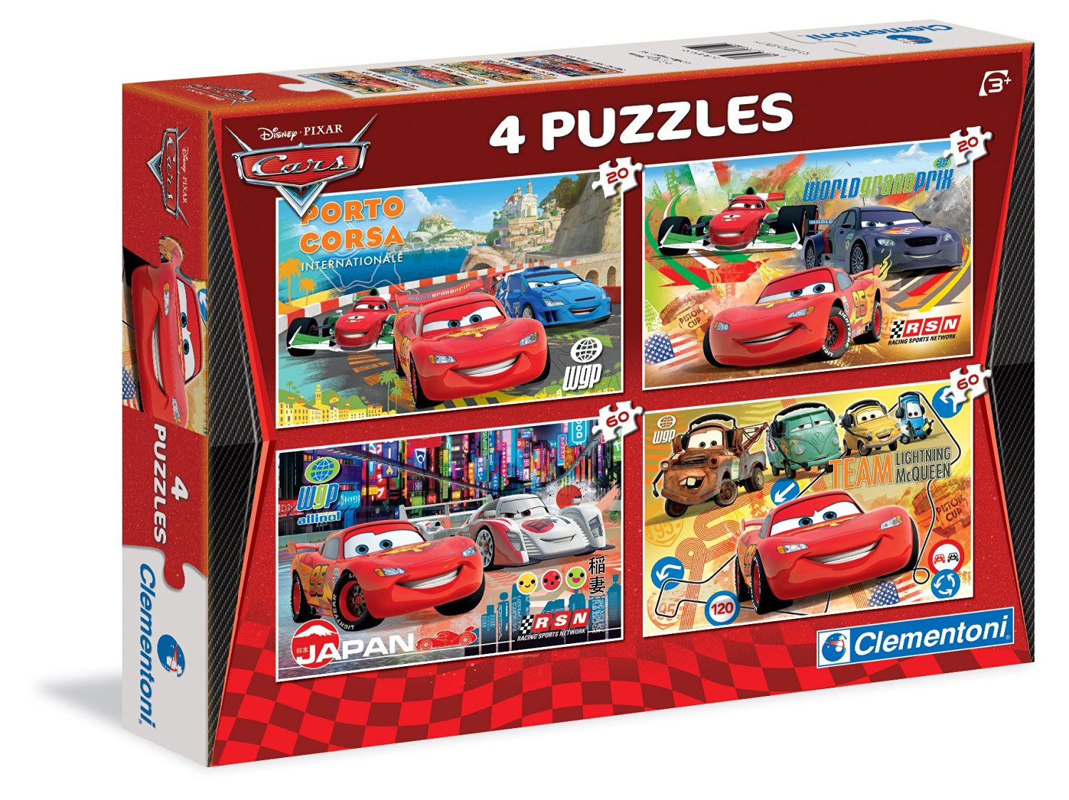 Пъзел Clementoni 4 в 1 - Колите