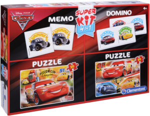 Пъзел Clementoni от 2 x 30 части, мемо игра и домино - Колите 3