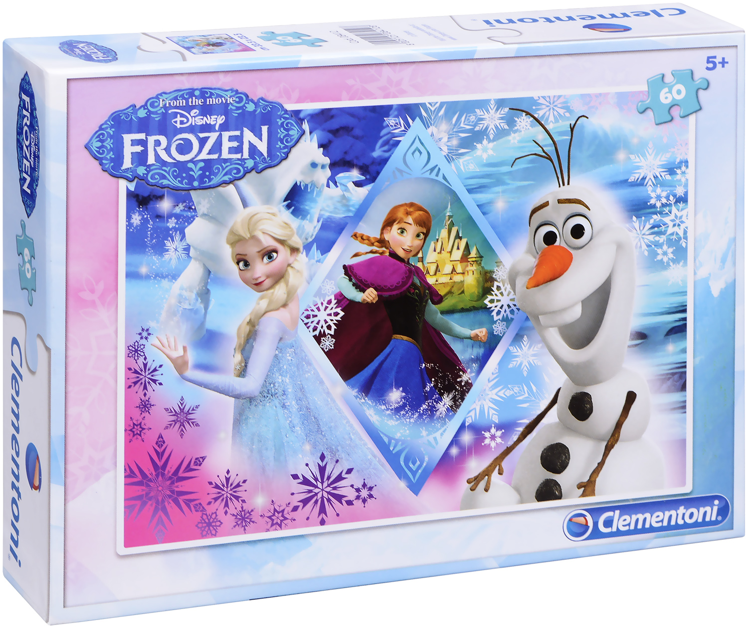 Пъзел Clementoni от 60 части - Замръзналото кралство