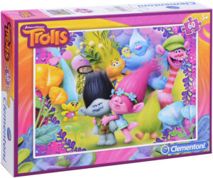 Пъзел Clementoni от 60 части - Тролчета