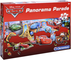 Панорамен пъзел Clementoni от 250 части - Колите