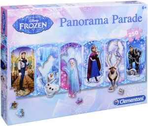 Панорамен пъзел Clementoni от 250 части - Замръзналото кралство