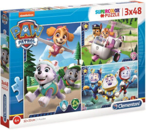 Пъзел Clementoni от 3 x 48 части - Пес Патрул