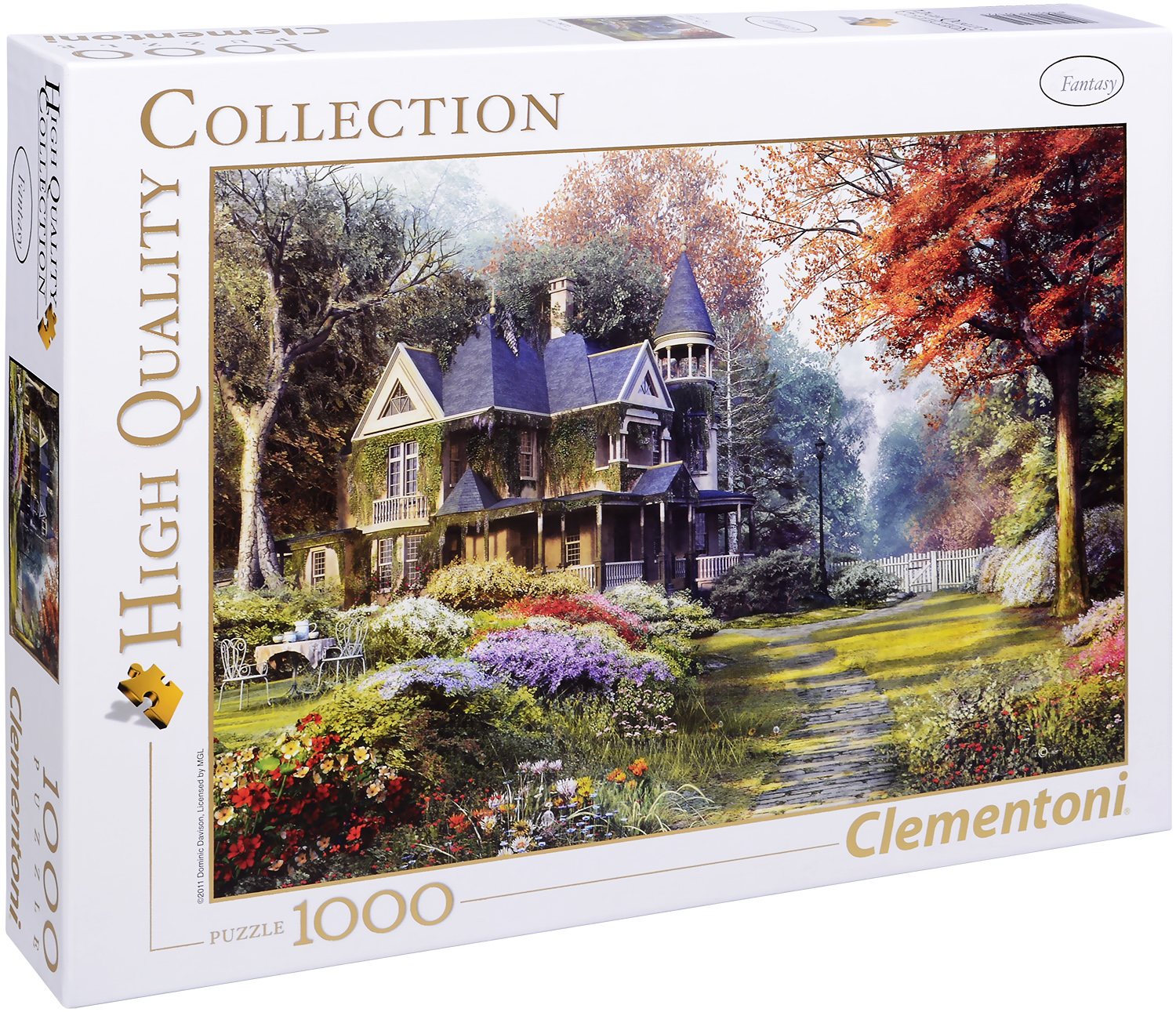 Пъзел Clementoni от 1000 части - Викторианска градина