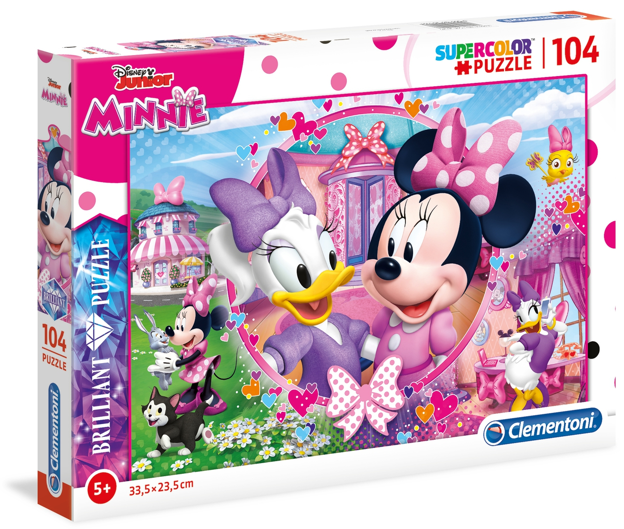 Холограмен пъзел Clementoni от 104 части - Мини Маус