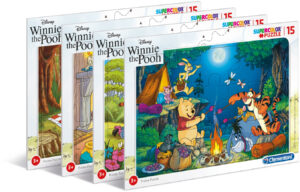 Пъзел Clementoni от 15 части - Мечо Пух, асортимент