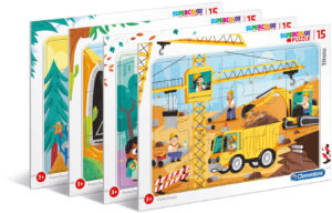 Пъзел Clementoni от 15 части - Транспортни средства, асортимент