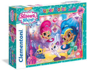 Пъзел Clementoni от 104 макси части - Искрица и Сияйница