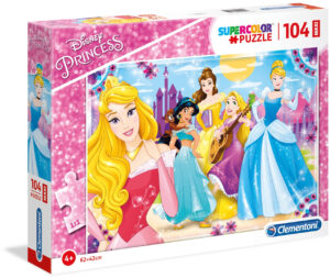 Пъзел Clementoni от 104 макси части - Принцеси